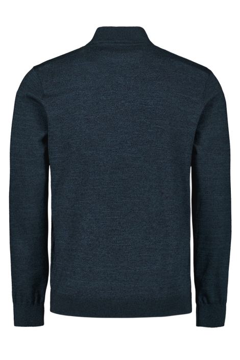 NO-EXCESS pullover half zip 2 coloured melang